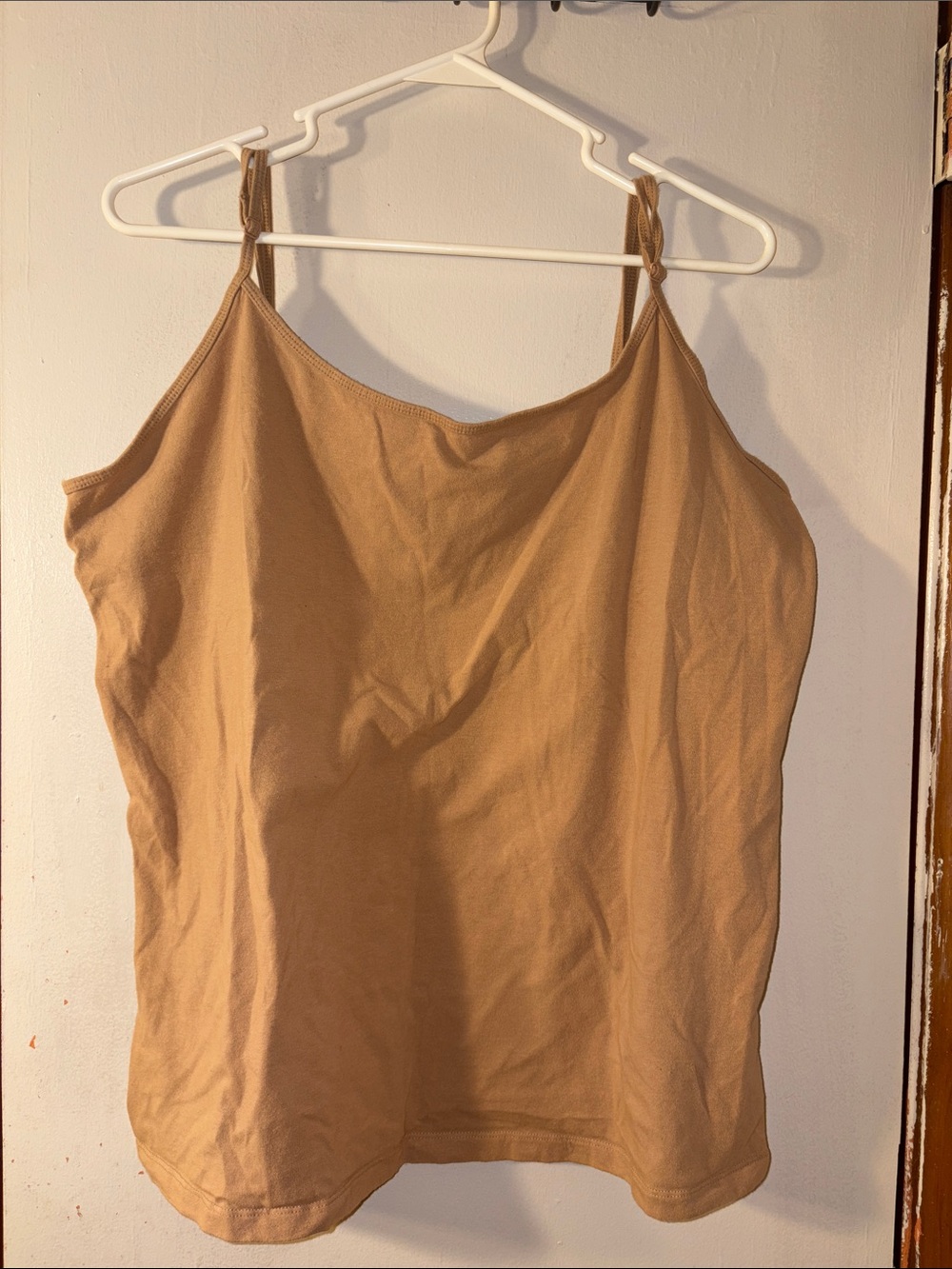 *4 for $25 SALE* Sonoma Classic Spaghetti Strap Cami/Tank Top - Tan